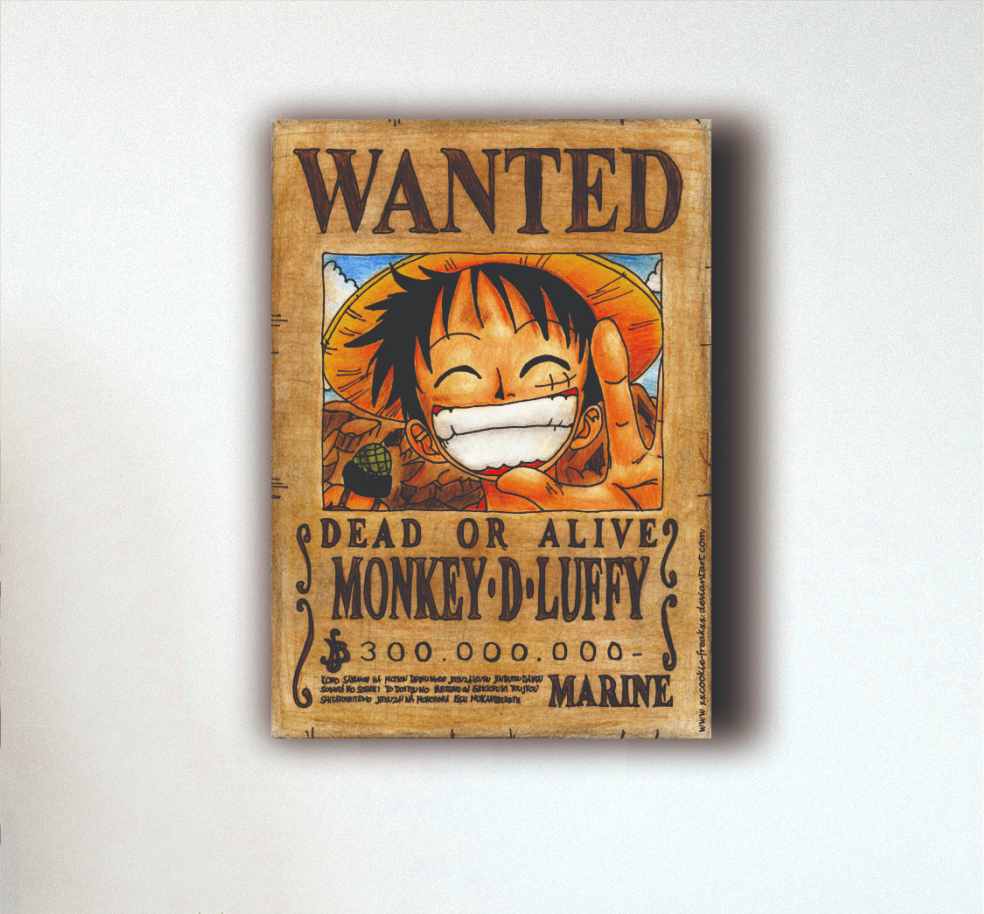 WANTED Anime Poster