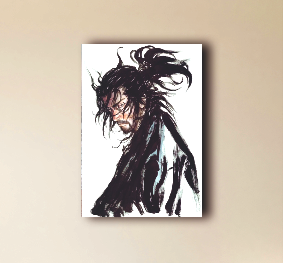 BLUDUG Vagabond Classic Manga Miyamoto Musashi Poster