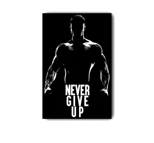 Never Give Up Motivation Poser