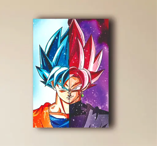 Nokkes Dragon Ball Z Goku Anime Poster